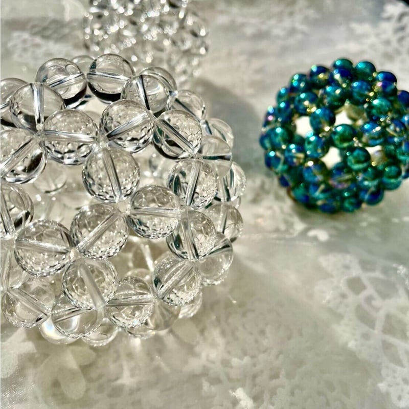 天然石屋さんが作る フラーレン 天然石 水晶 ツイストカット 5A