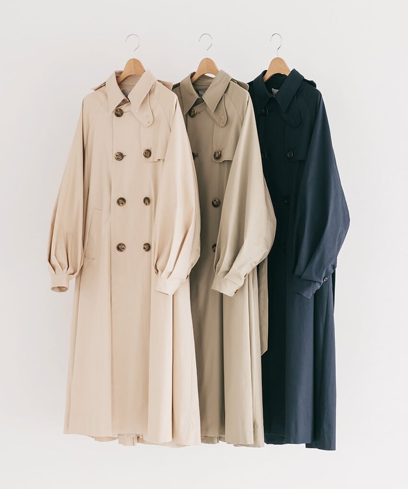 EMON Coat 衣紋コート (ライトベージュ) | ni yori EMON Coat 衣紋コート (ライトベージュ) | ni yori