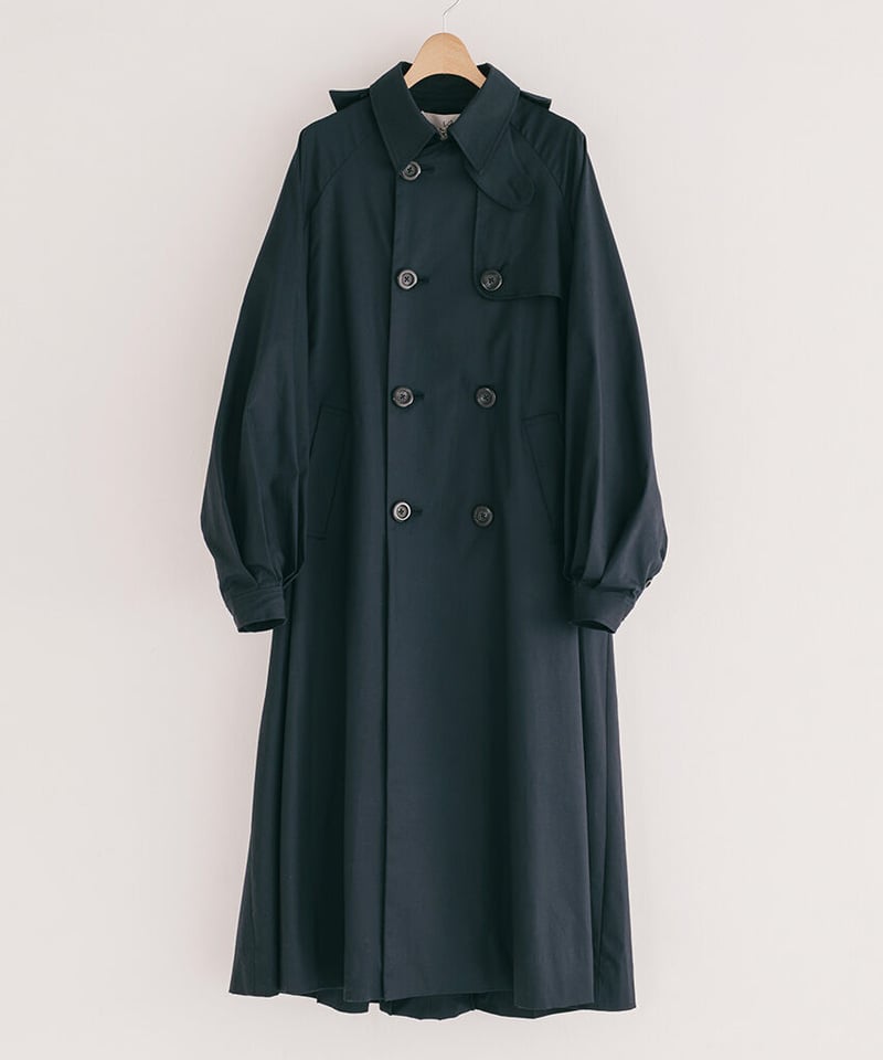 ネイビー　deres short coat コート TRADITIONAL SPIRITS NEWYORKER MELTON ミドル テーラード