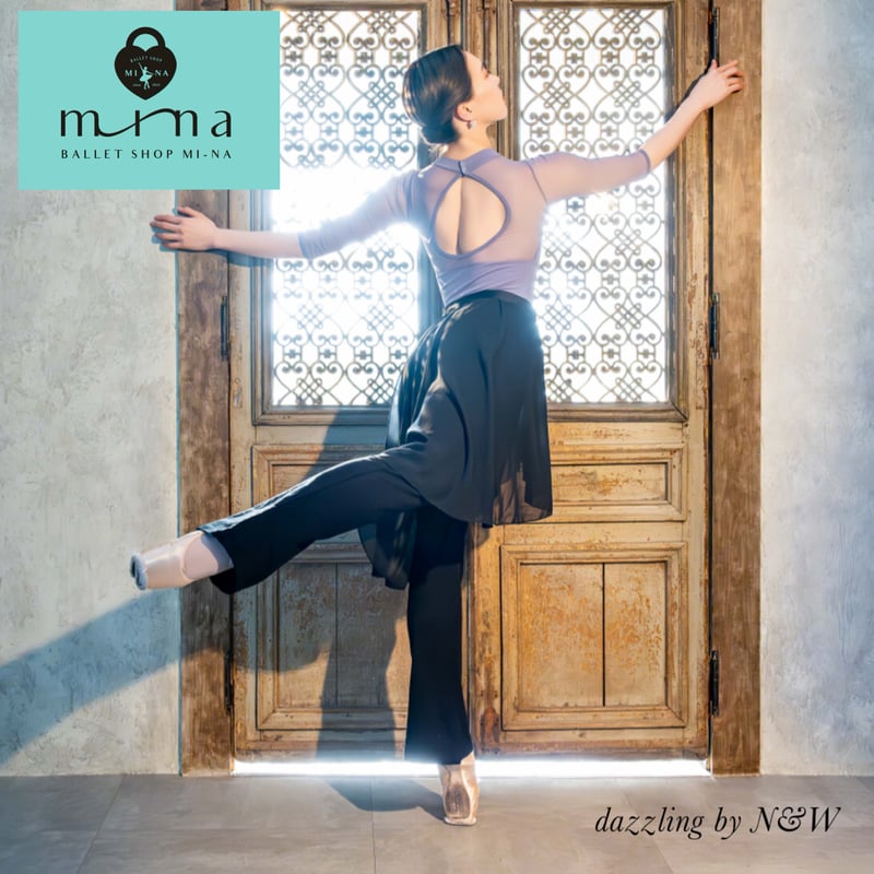 MI-NA》ブーツカットストレッチパンツ ヨガパンツ ガールズ/女性