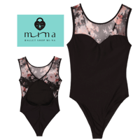 MI-NA》ラプンツェル風プリンセスデザイン シフォン レオタード