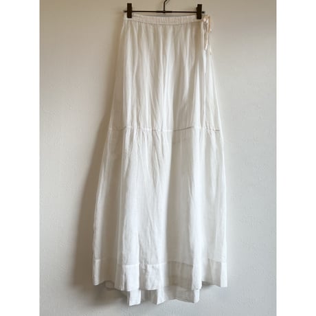 〈antique〉sheer cotton skirt