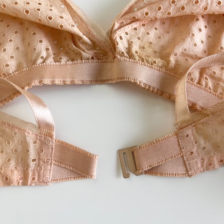 〈vintage〉cotton bra