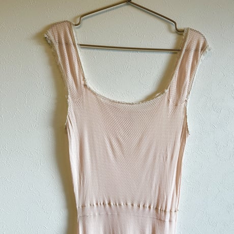 〈vintage〉powder pink slip