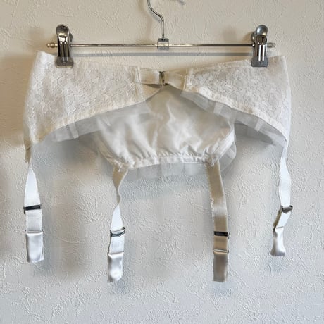 〈vintage〉lace body garter belt