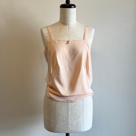 〈antique〉silk camisole