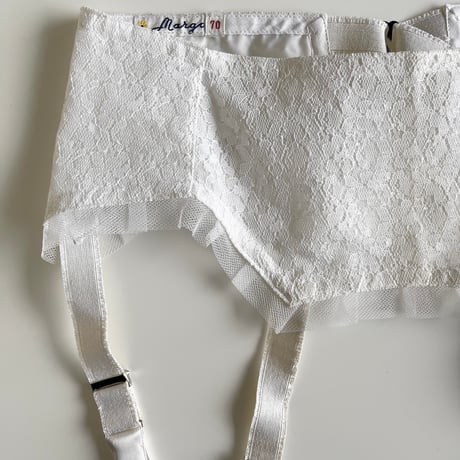 〈vintage〉lace body garter belt