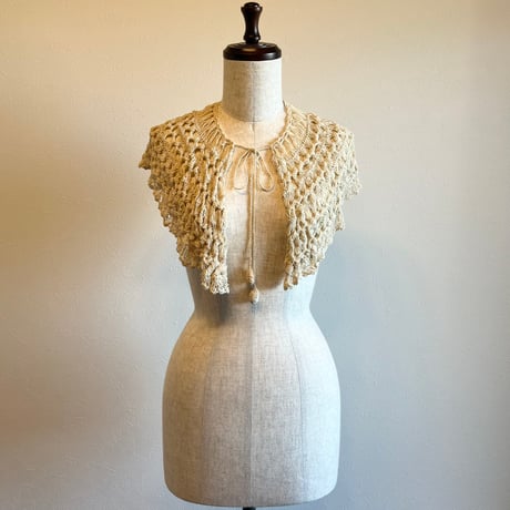 〈vintage〉knit false collar