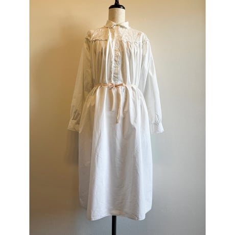 〈vintage〉race piping onepiece
