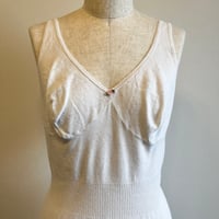 〈vintage〉euro cotton camisole