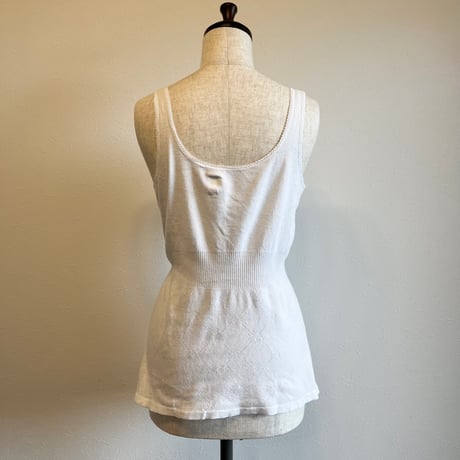 〈vintage〉euro cotton camisole
