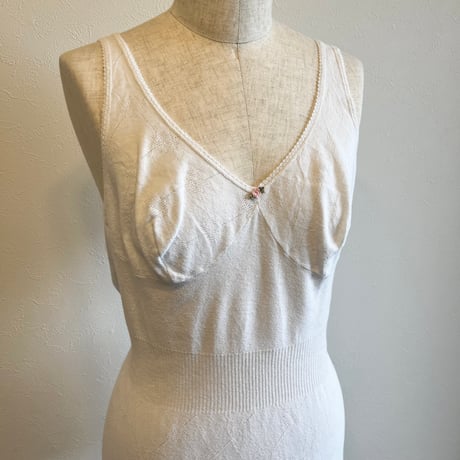 〈vintage〉euro cotton camisole