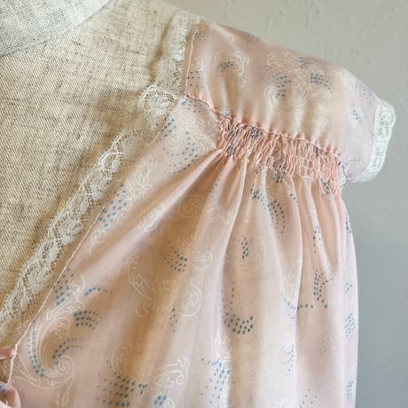 〈vintage〉sheer slip dress
