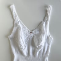 〈vintage〉euro cotton camisole