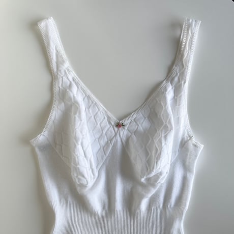 〈vintage〉euro cotton camisole