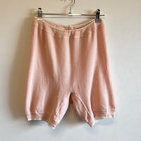 〈vintage〉knit under pants salmon orange