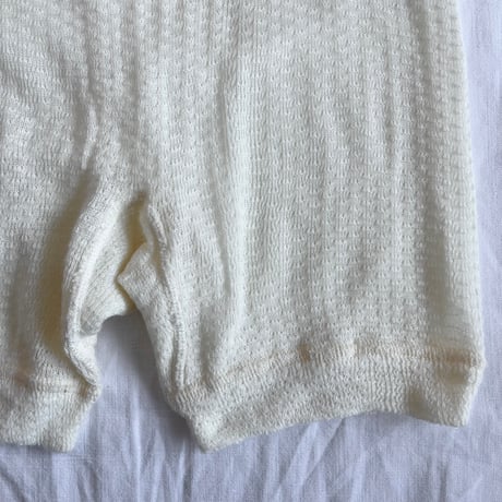 〈vintage〉eyelet knit under pants