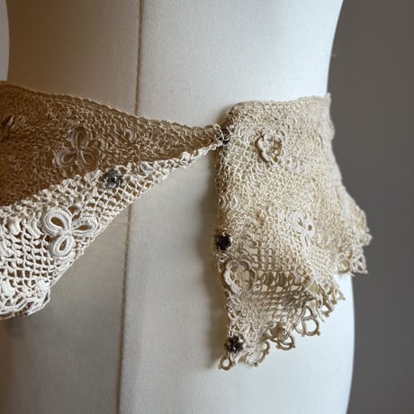 〈antique〉lace corset belt