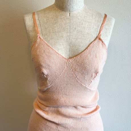 〈vintage〉rib camisole