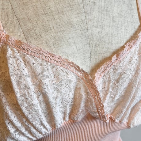 〈vintage〉Euro cotton camisole