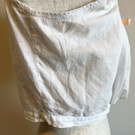 〈vintage〉ladder lace cotton blouse