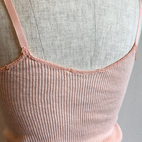 〈vintage〉rib camisole