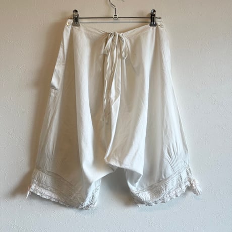 〈antique〉cotton drawers pants