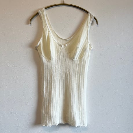 〈vintage〉knit camisole