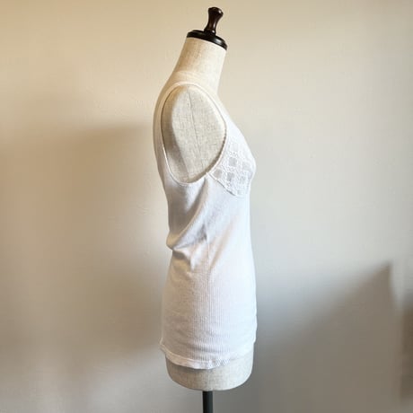〈vintage〉made in Germany/petit rose patch camisole tops