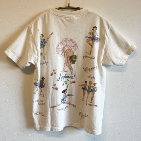 〈vintage〉ballerina print tee