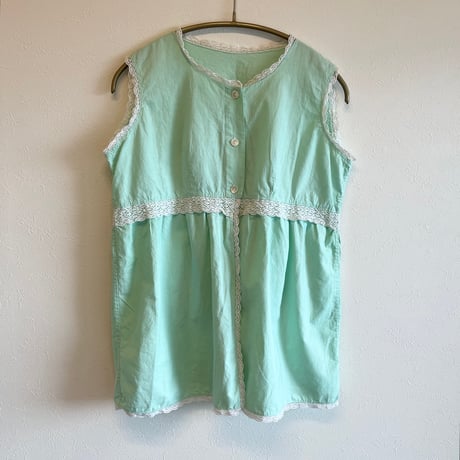 〈antique〉mint green blouse