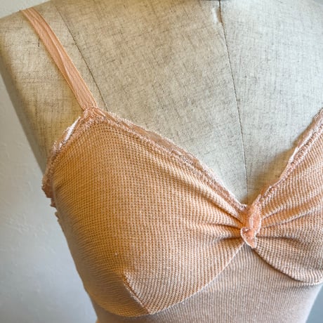 〈vintage〉Euro underwear knit camisole