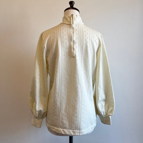 〈vintage〉eyelet knit tops