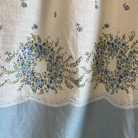 〈vintage〉flower wreath pattern apron