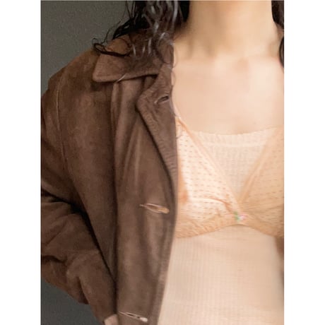 〈vintage〉cotton bra