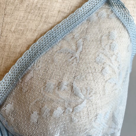 〈vintage〉Europa made rib camisole