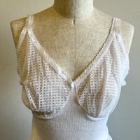 〈vintage〉Europa made rib camisole