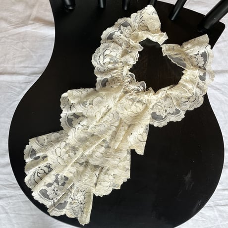 〈vintage〉tiered lace design collar