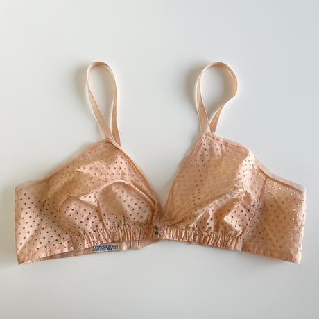 〈vintage〉cotton bra