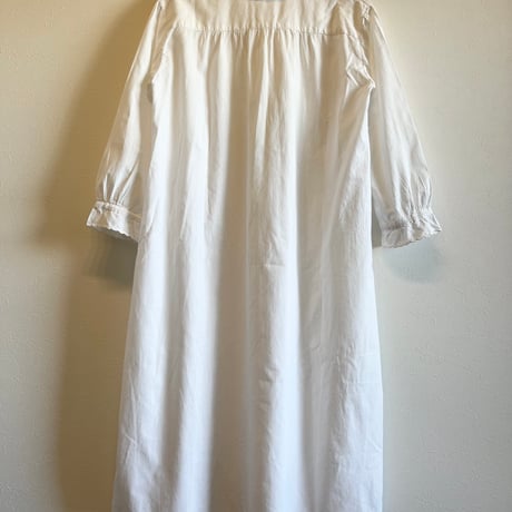 〈antique〉big collar cotton dress