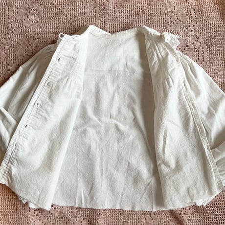 〈antique〉sailor collar cotton blouse