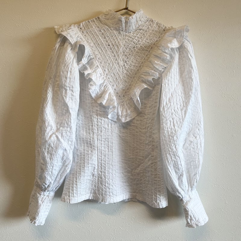 vintage〉volume gigot sleeve blouse | MEARI and