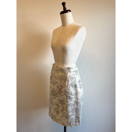 〈vintage〉made in USA/ pattern skirt