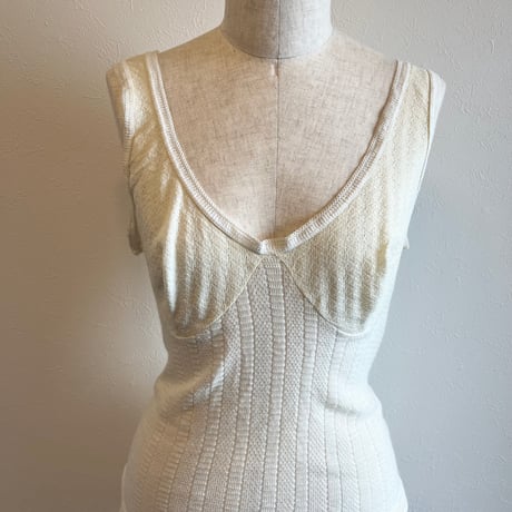 〈vintage〉knit camisole