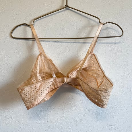 〈vintage〉cotton bra