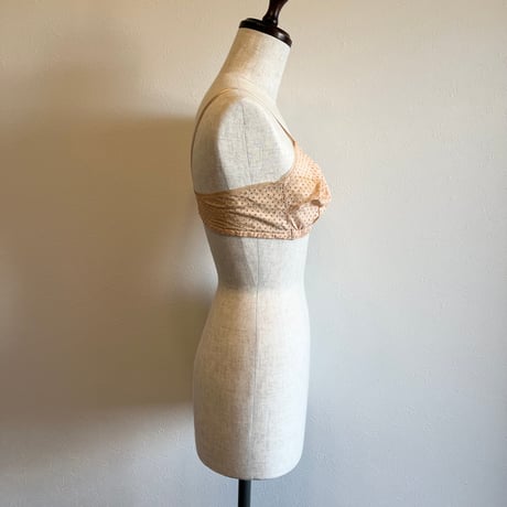 〈vintage〉cotton bra