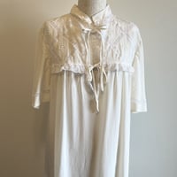 〈vintage〉panel lace design onepiece