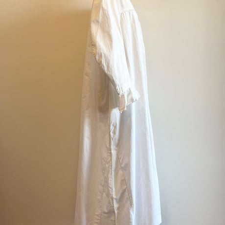 〈antique〉scallop band collar onepiece