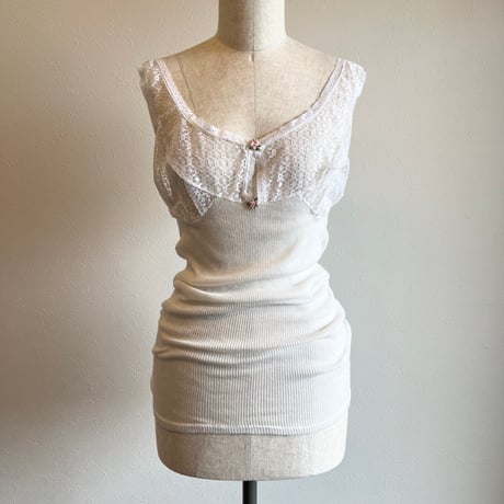 〈vintage〉euro underwear camisole