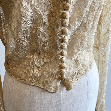 〈vintage〉lace blouse